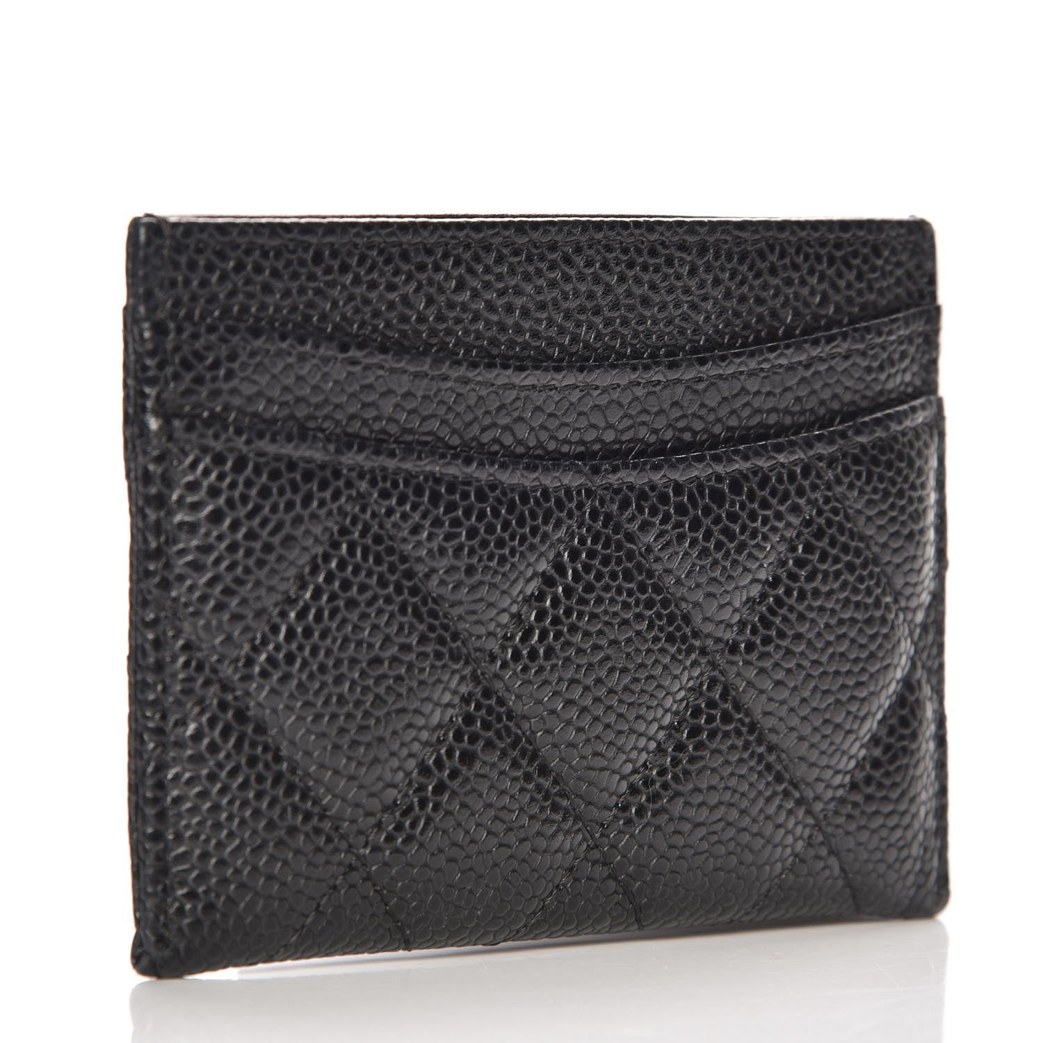 Chanel Caviar Quilted Card Holder Black 3 of 8