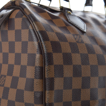 Louis Vuitton Damier Ebene Speedy 30 13 of 21