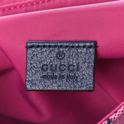 Gucci Monogram GG Childrens Messenger Bag Pink 6 of 9