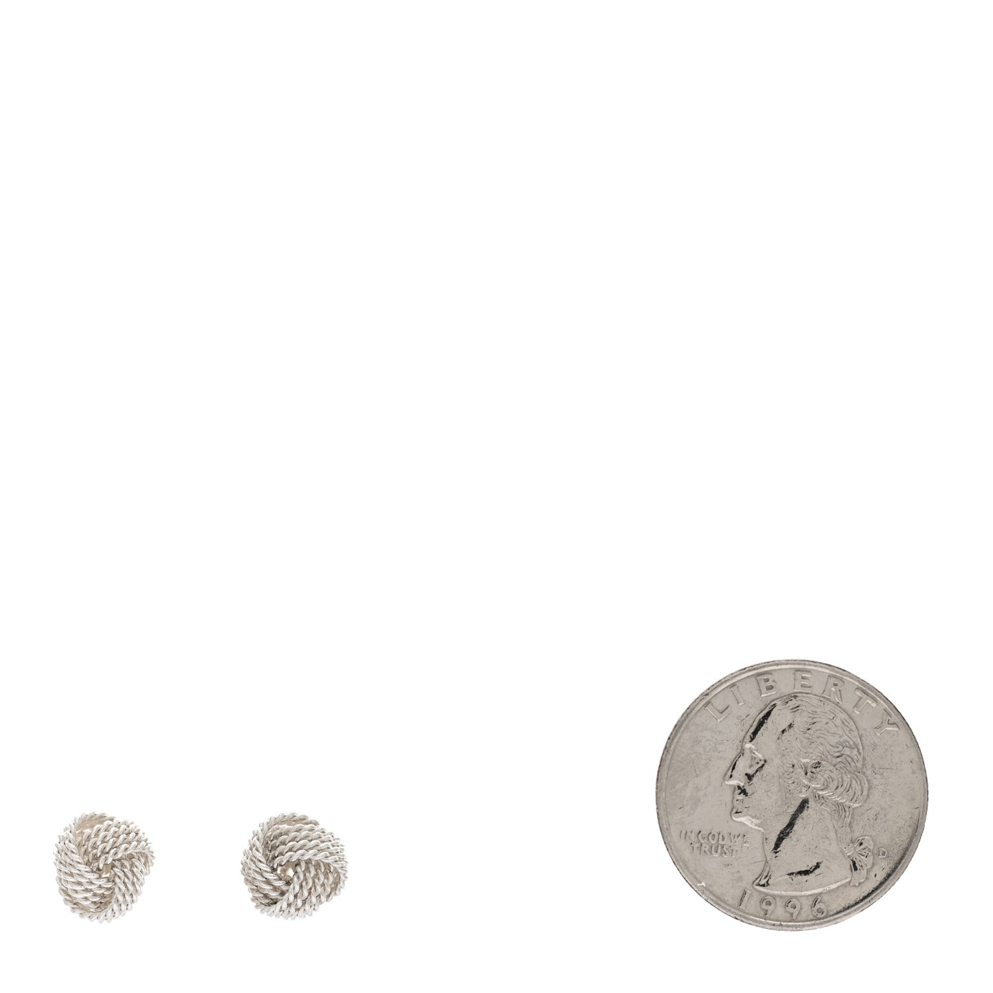 Sterling Silver Twist Knot Earrings