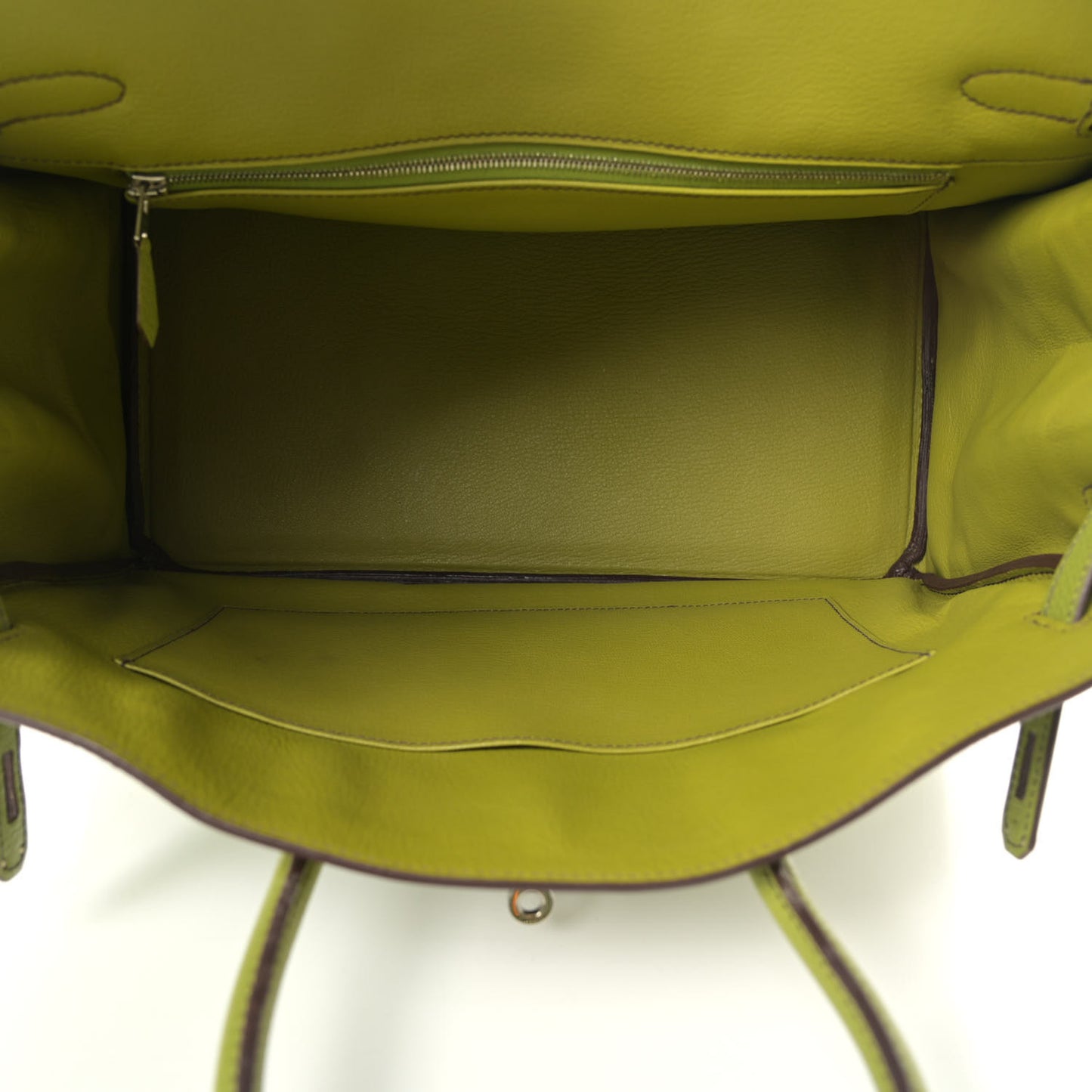 Togo Birkin 35 Vert Anis