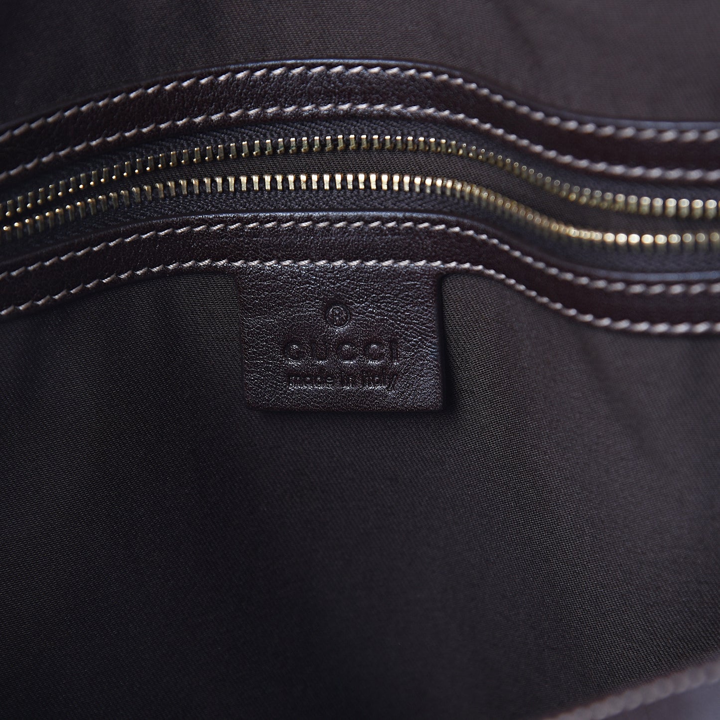 Monogram Small Pelham Shoulder Bag Dark Brown