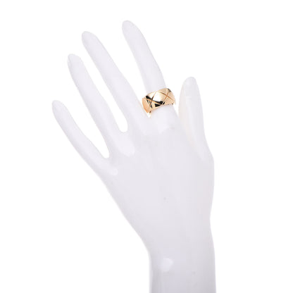 Chanel 18K Yellow Gold Medium Coco Crush Ring 52 6 2 of 6