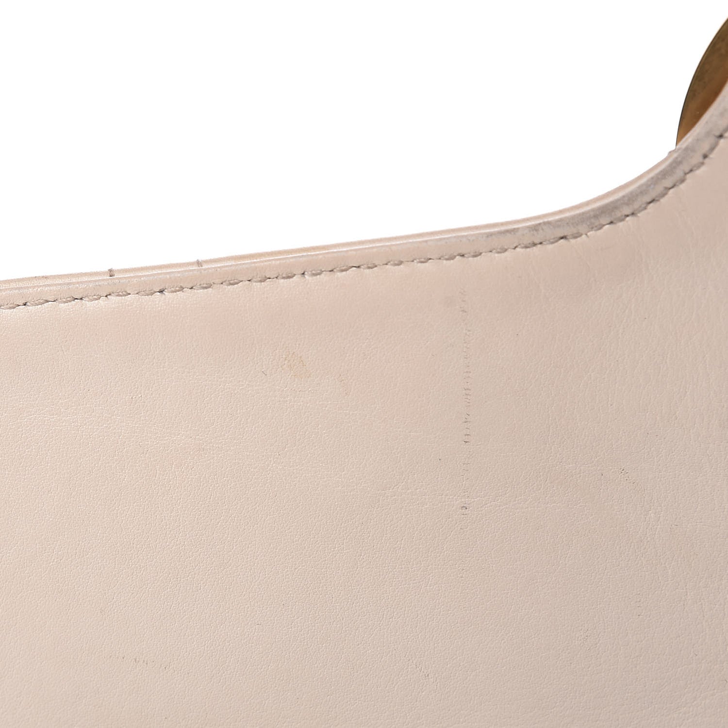 Gucci Calfskin Matelasse Studded Medium GG Marmont Shoulder Bag White 17 of 20