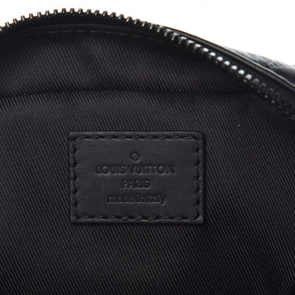 Louis Vuitton Calfskin Monogram Shadow Danube PM Black 6 of 10