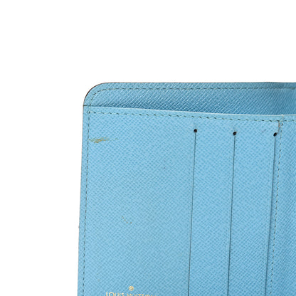 Louis Vuitton Monogram Groom Compact Zip Wallet Blue 9 of 19