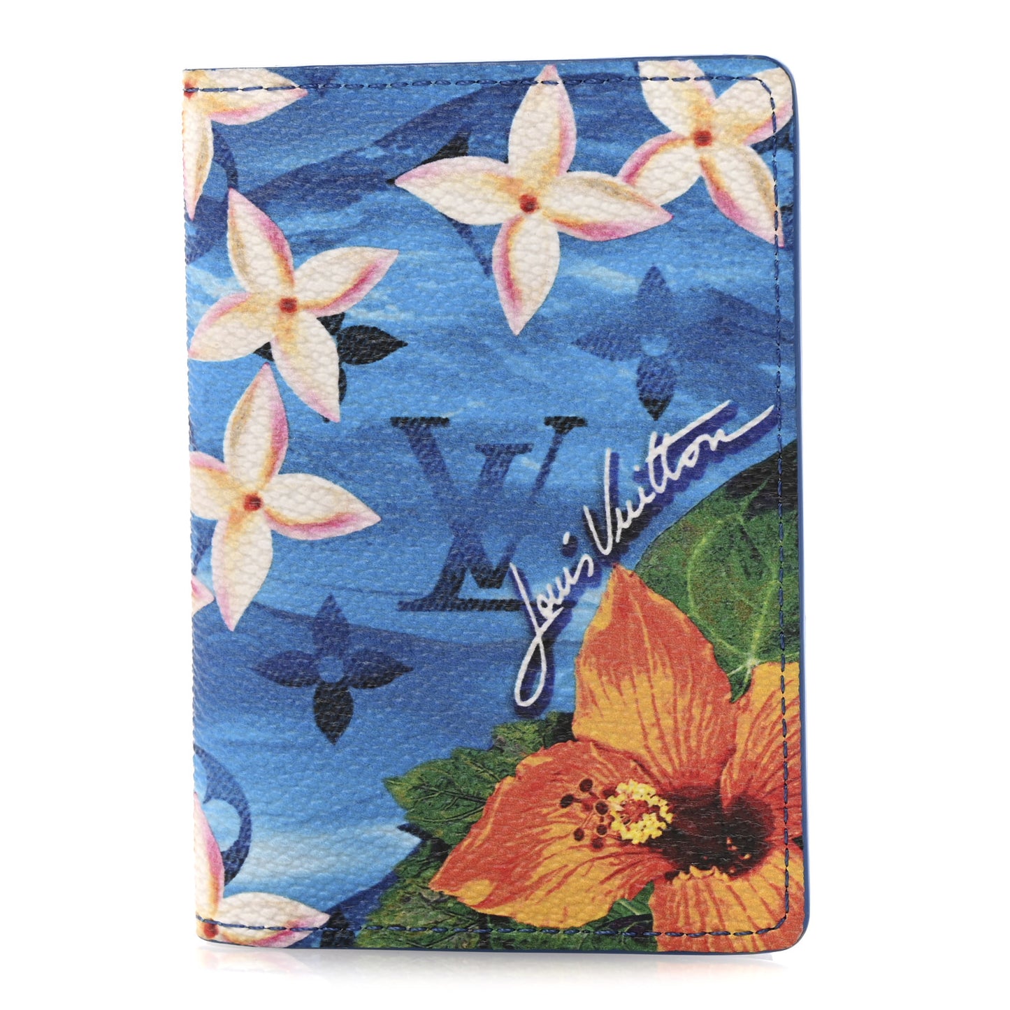 Monogram Surfin' Pocket Organizer NM Blue