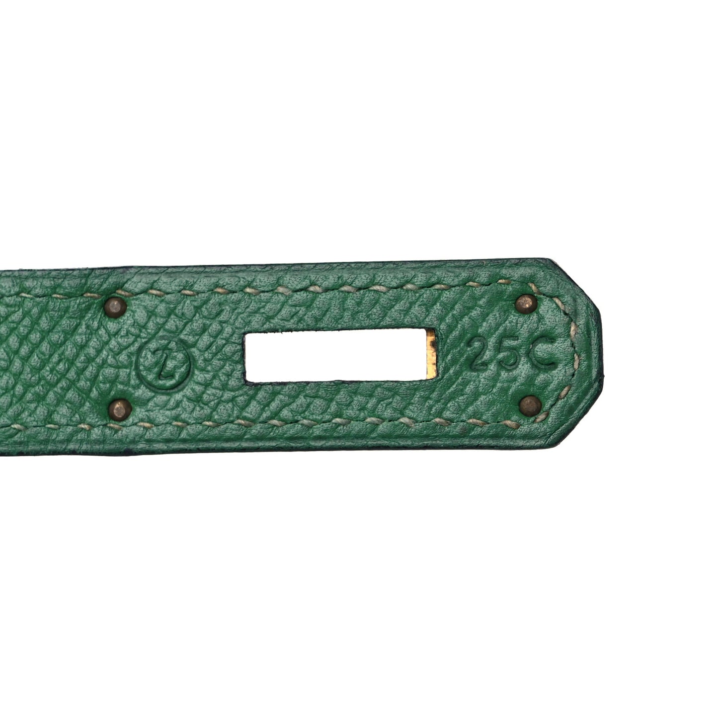 Courchevel Bi Color Birkin 35 Bleu Indigo Vert Clair