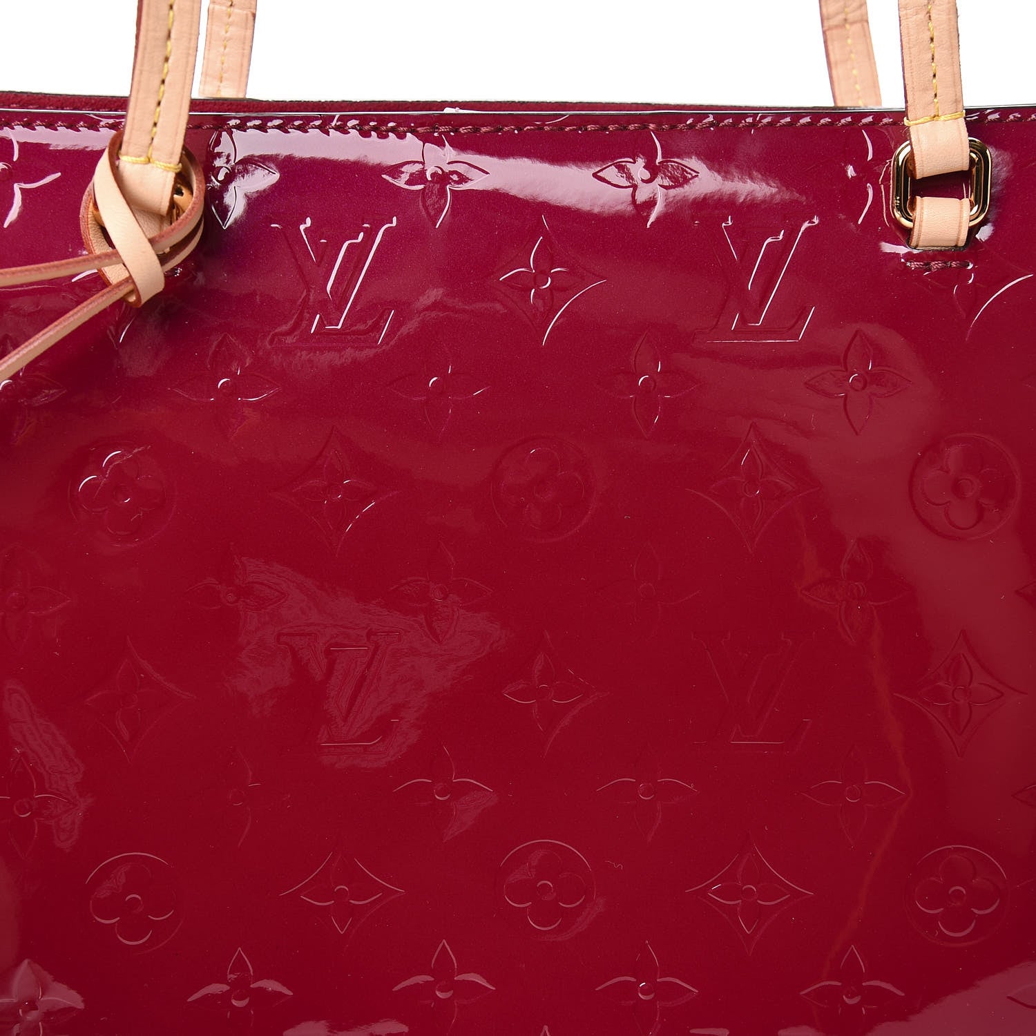 Louis Vuitton Vernis Long Beach PM Magenta 9 of 12