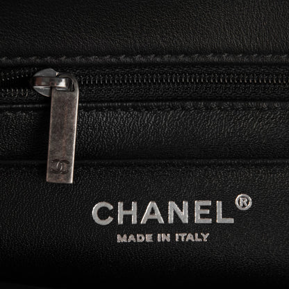 Chanel Calfskin Quilted Large Rock My Shoulder Flap Black 7 of 8