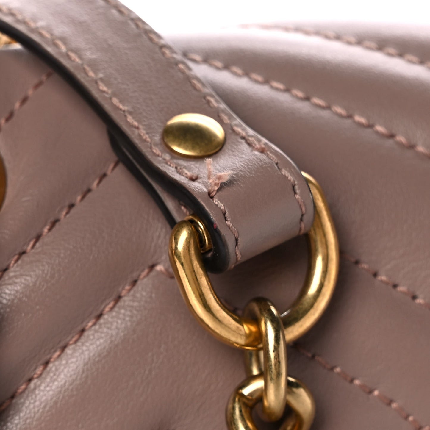 Calfskin Matelasse Small GG Marmont Shoulder Bag Porcelain Rose