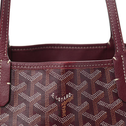 Goyard Goyardine Saint Louis PM Burgundy 18 of 18
