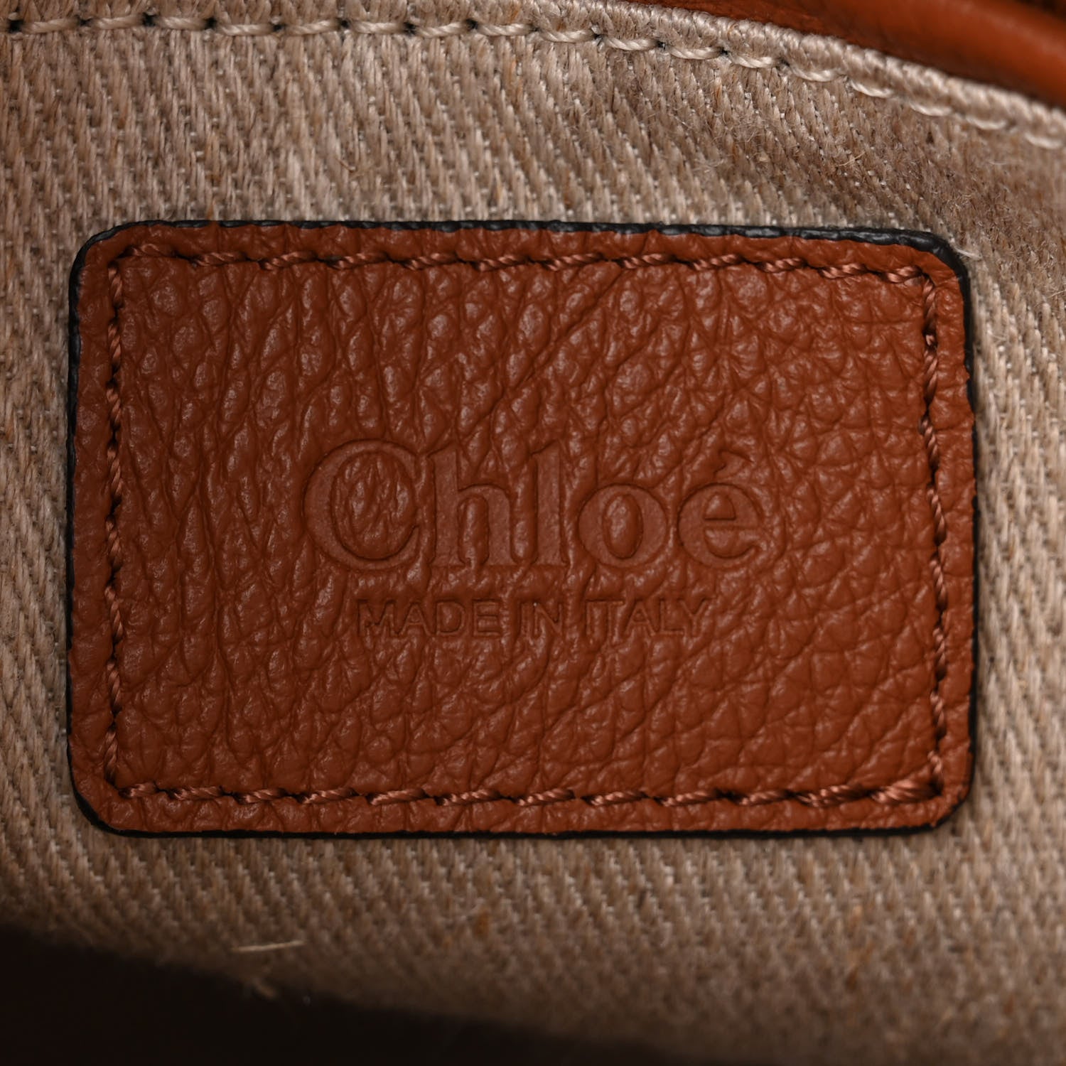 Chloe Calfskin Small Marcie Satchel Tan 6 of 10