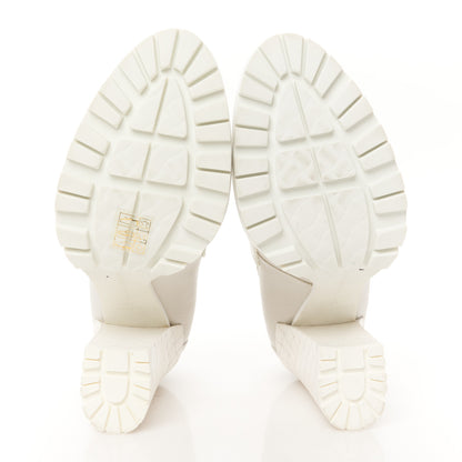 Bottega Veneta Calfskin Loafer Pumps 40 Mist Bianco 6 of 9