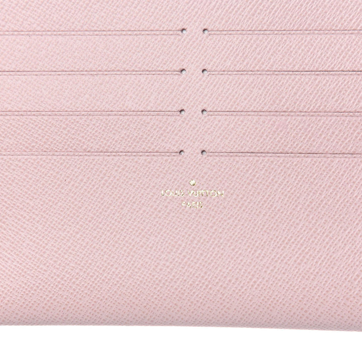 Calfskin Felicie Card Holder Insert Rose Ballerine