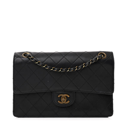 Chanel Calfskin Stitched Medium Single Flap Black 1 of 15