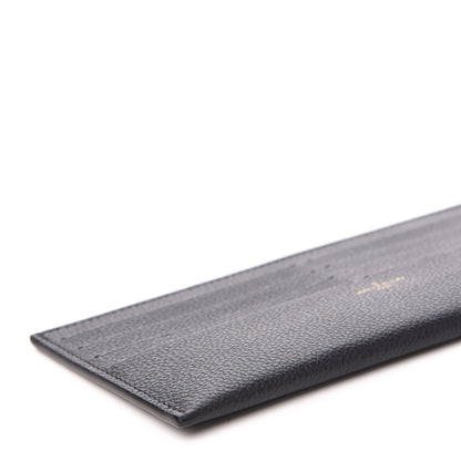 Louis Vuitton Calfskin Felicie Chain Wallet Card Holder Insert Black 6 of 7