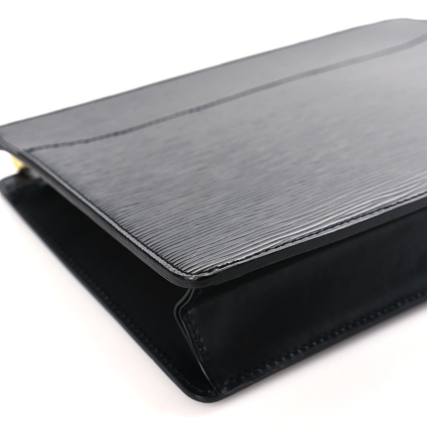 Epi Pochette Homme Clutch Black