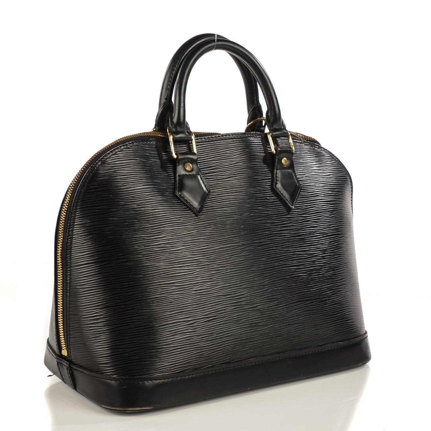 Louis Vuitton Epi Alma PM Black 3 of 7