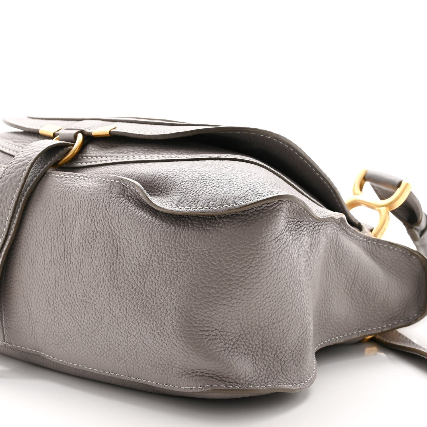 Chloe Calfskin Medium Marcie Satchel Cashmere Grey 10 of 11