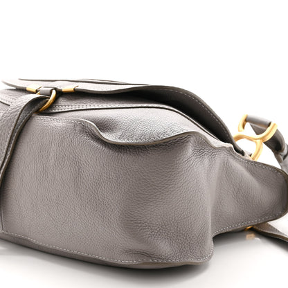 Chloe Calfskin Medium Marcie Satchel Cashmere Grey 10 of 11