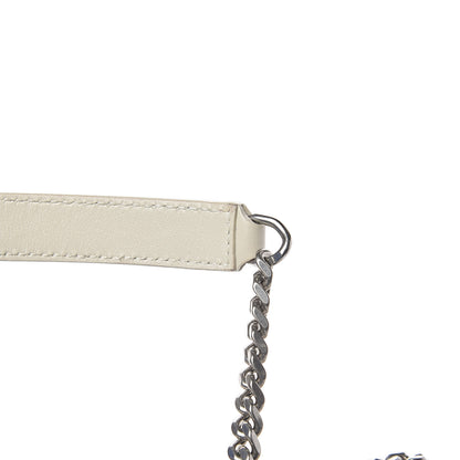 Saint Laurent Calfskin Y Quilted Monogram Small Loulou Chain Satchel Ivory 11 of 11