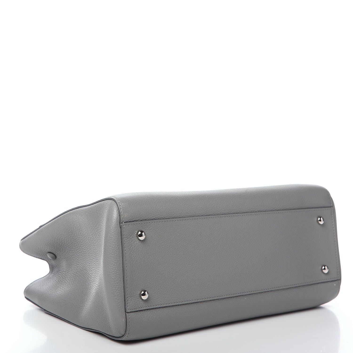 Chanel Grained Calfskin Small Neo Executive Shopper Tote Grey 3 of 8