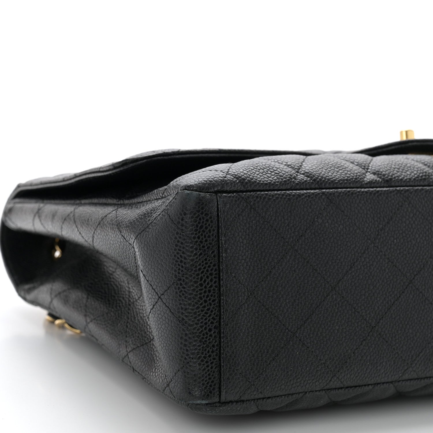 Chanel Caviar Quilted Maxi Single Flap Black 9 of 11