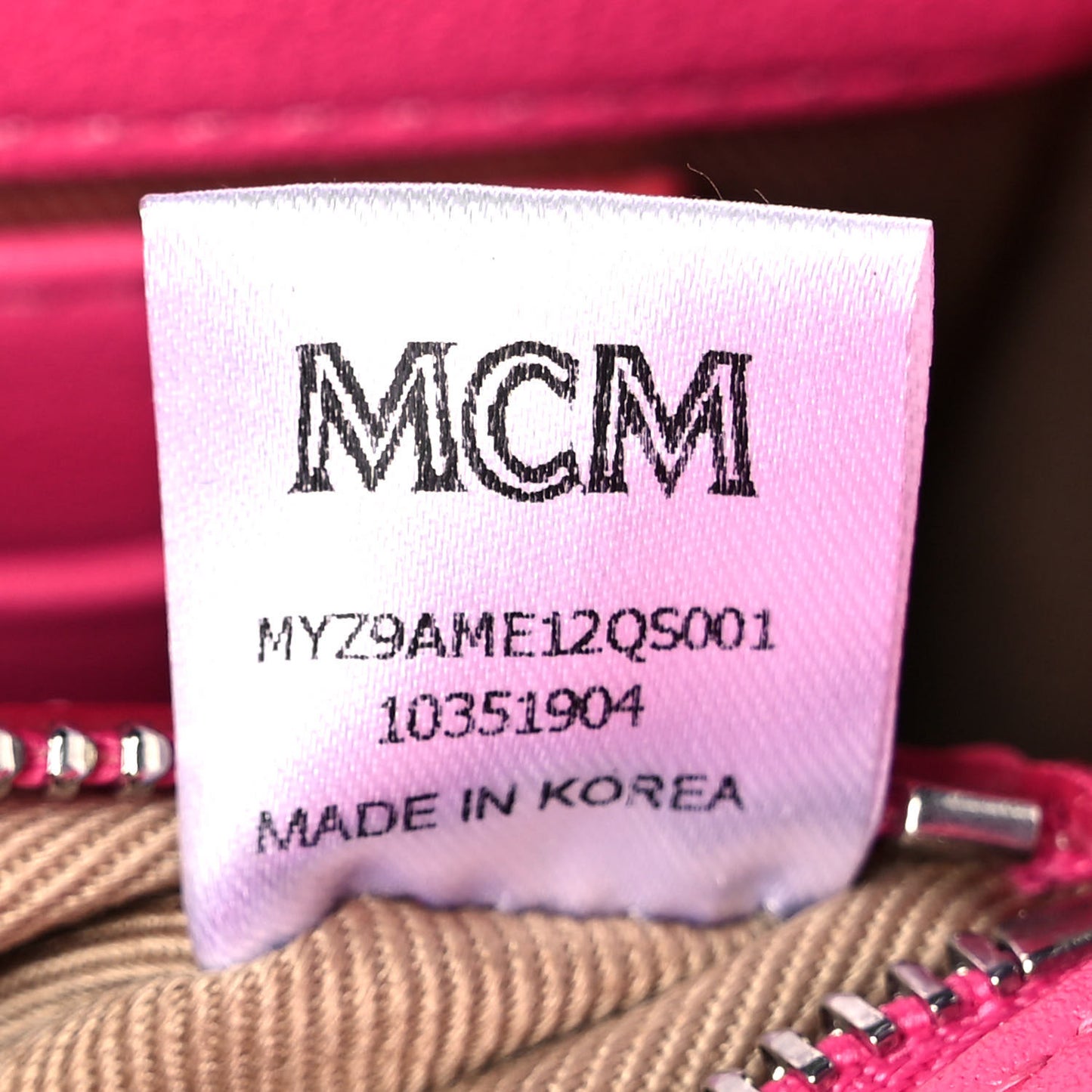 Calfskin Ottomar Large Patricia Wallet On Chain Pink