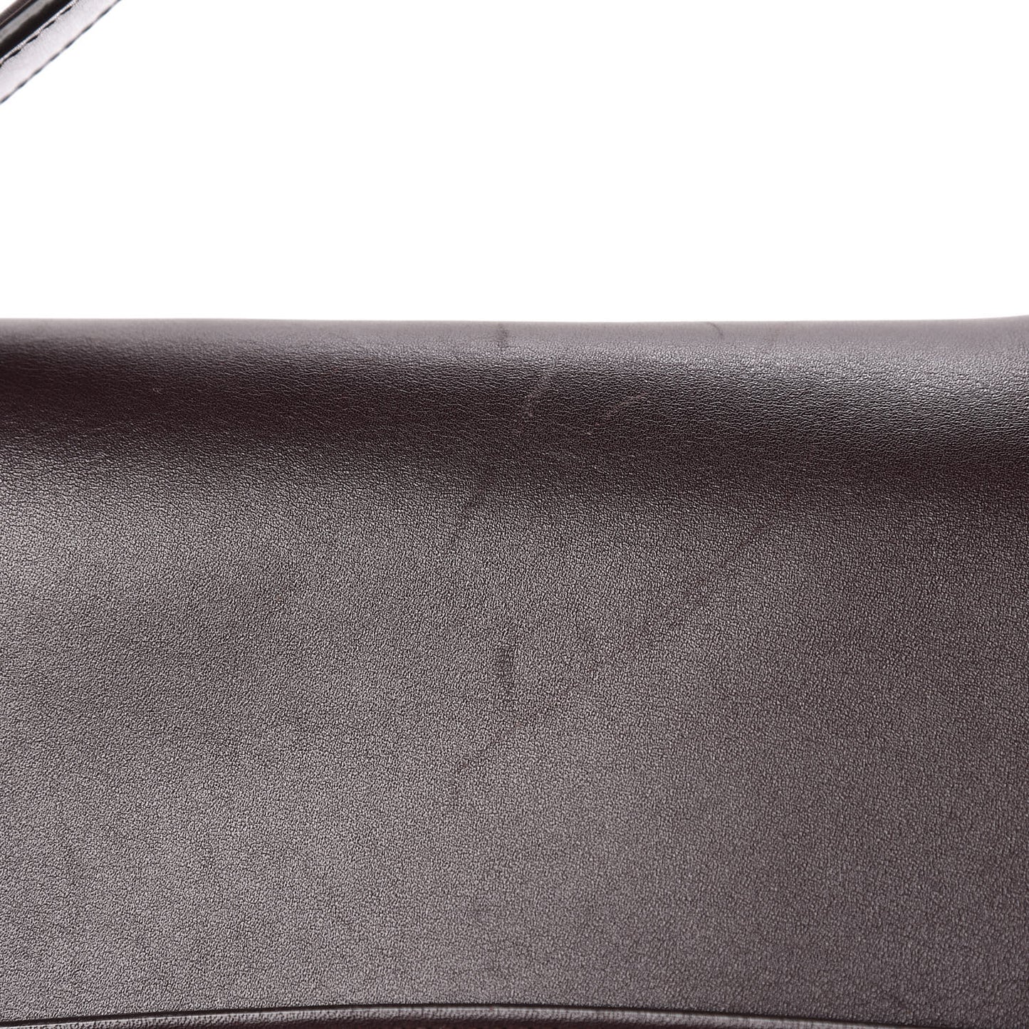 Goatskin Smooth Calfskin Mini Belt Bag Burgundy