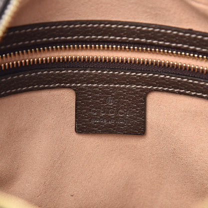 Gucci GG Supreme Monogram Web Small Ophidia Shoulder Bag Brown 6 of 11