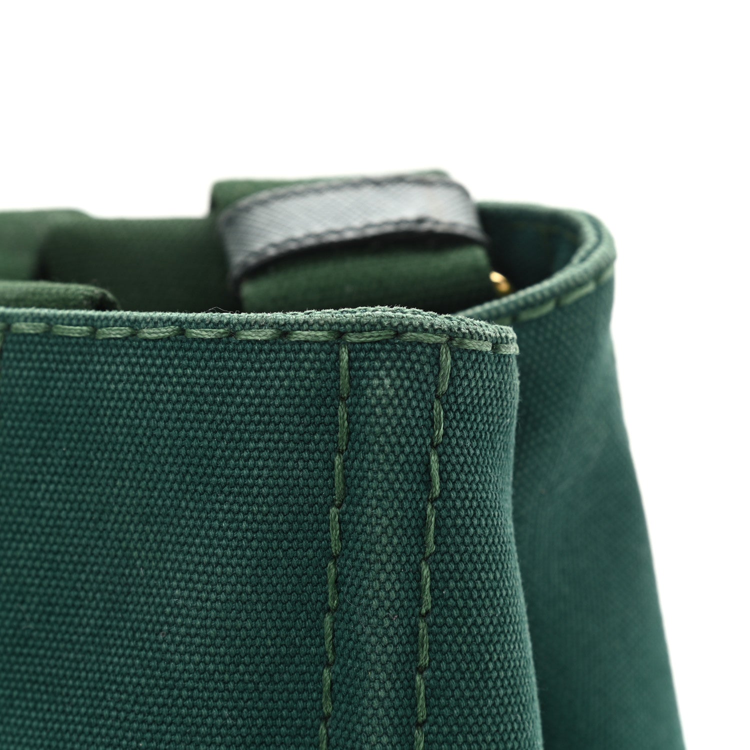 Prada Canapa Small Logo Tote Oleandro 15 of 15