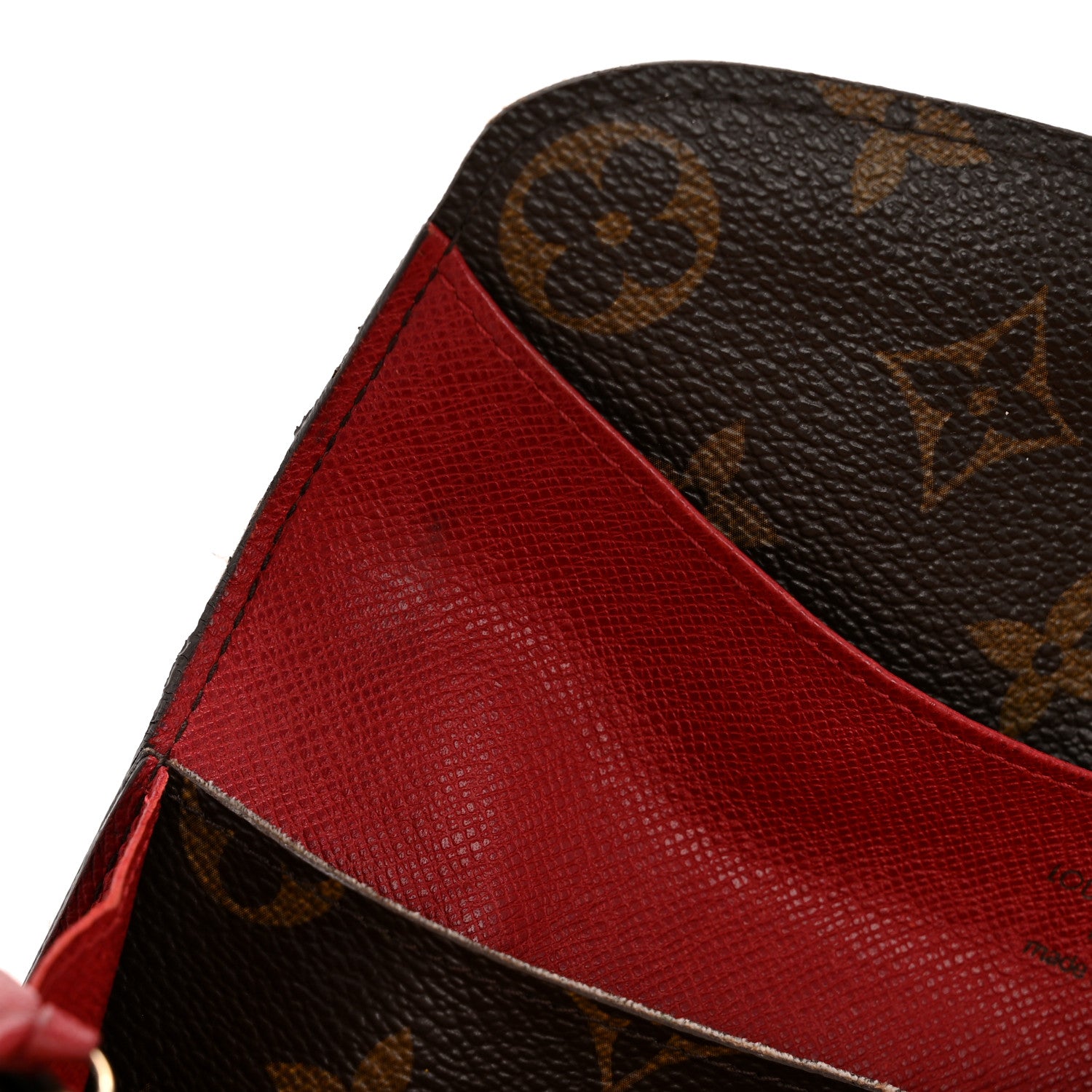 Louis Vuitton Monogram Emilie Wallet Red 1782162 – FASHIONPHILE