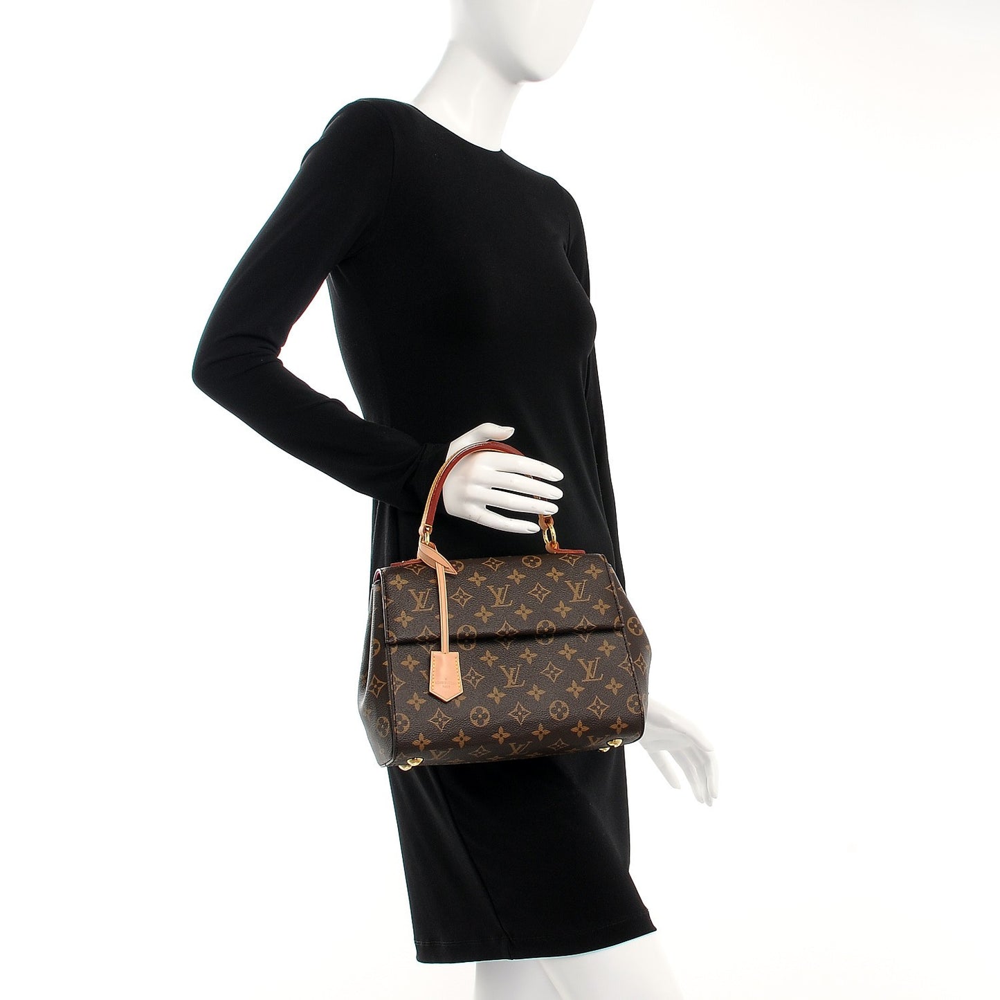 Monogram Cluny BB Bordeaux Fuchsia