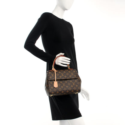 Louis Vuitton Monogram Cluny BB Bordeaux Fuchsia 2 of 7