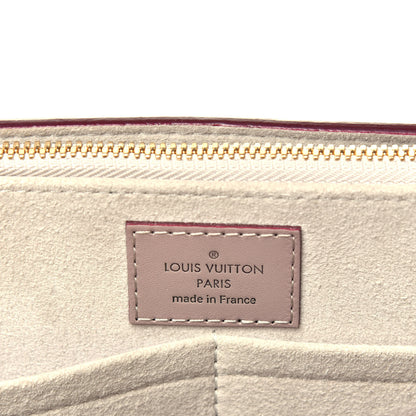 Louis Vuitton Monogram Cuir Plume Very Tote MM Mastic Raisin 7 of 9