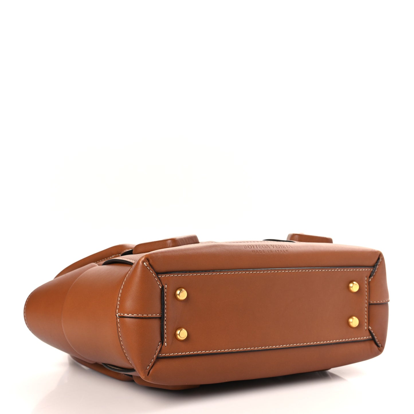 French Calfskin Maxi Intrecciato Arco 33 Wood