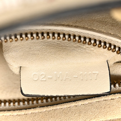 Christian Dior Lambskin Beaded Fringe Mini Lady Dior White 7 of 18