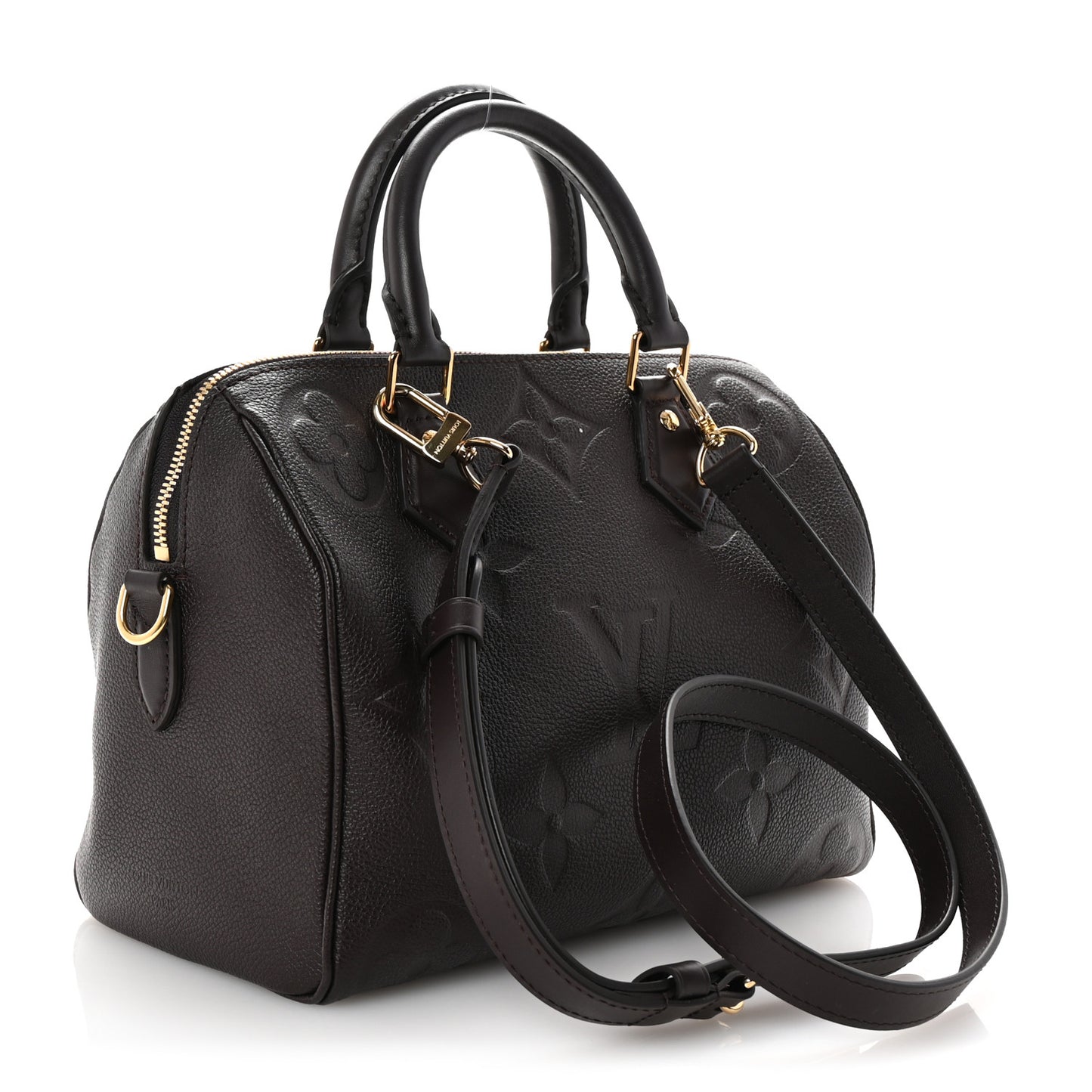 Empreinte Monogram Giant Speedy Bandouliere 25 Chocolate