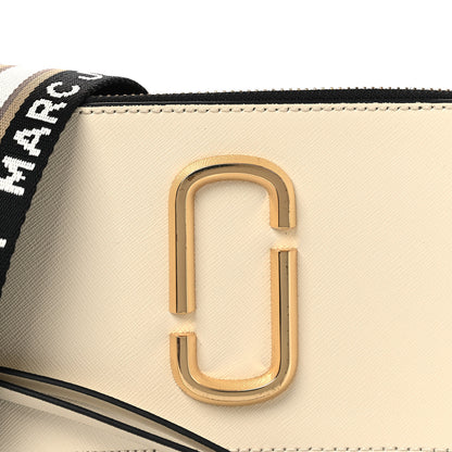 Marc Jacobs Saffiano Small Snapshot Camera Bag Cloud White Multicolor 8 of 12