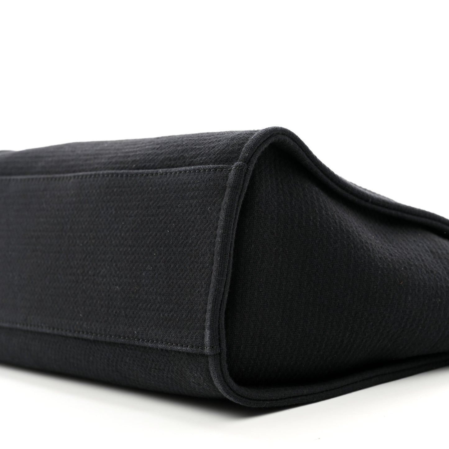 Mixed Fibers Small Deauville Tote Black