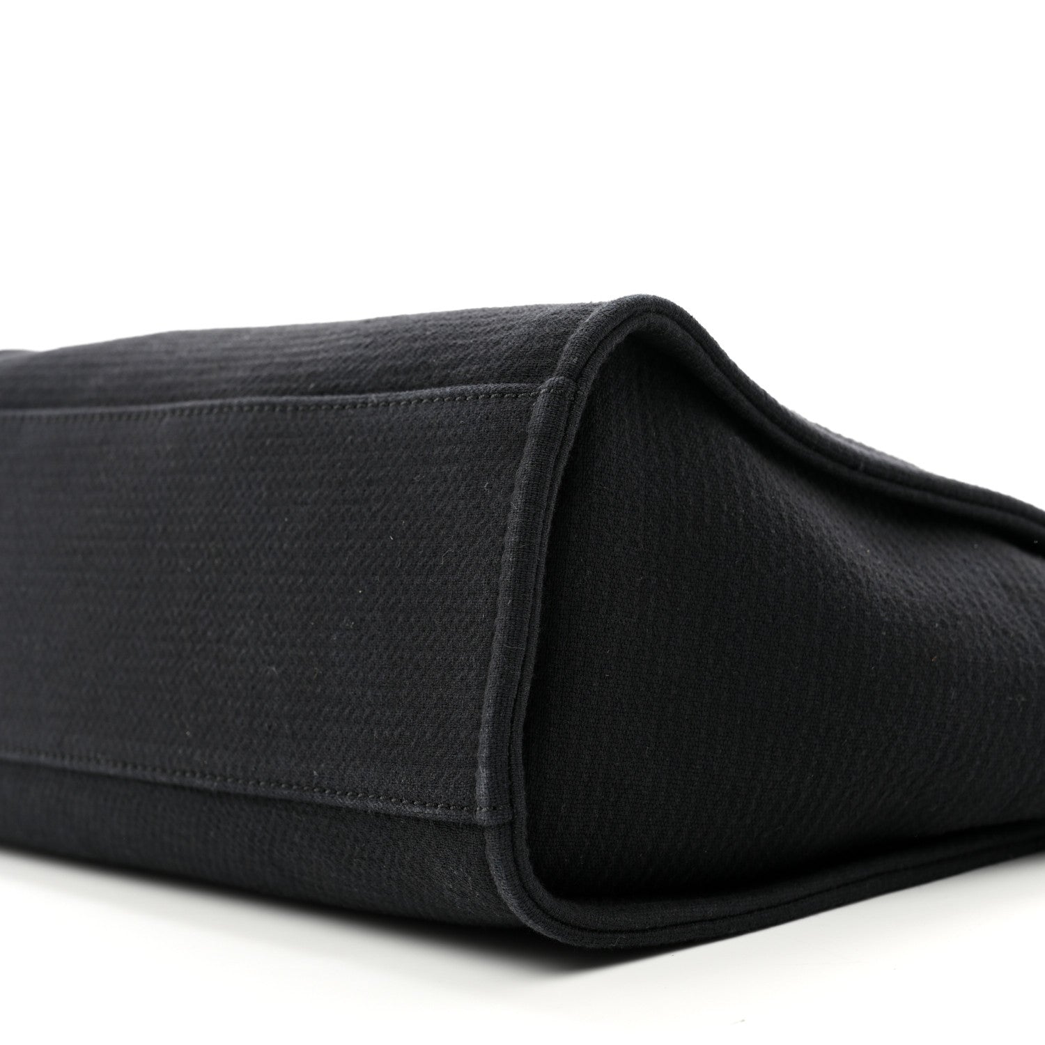 Chanel Mixed Fibers Small Deauville Tote Black 10 of 10