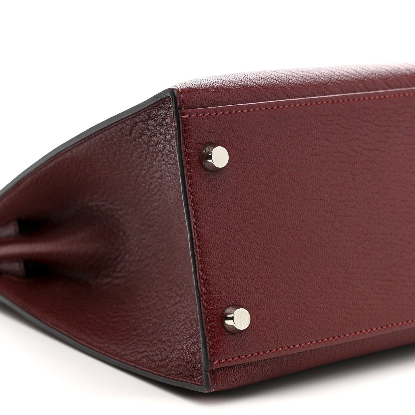 Chevre De Coromandel Kelly Sellier 32 Rouge H