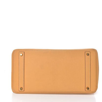 Hermes Taurillon Clemence Birkin 40 Sable 6 of 44