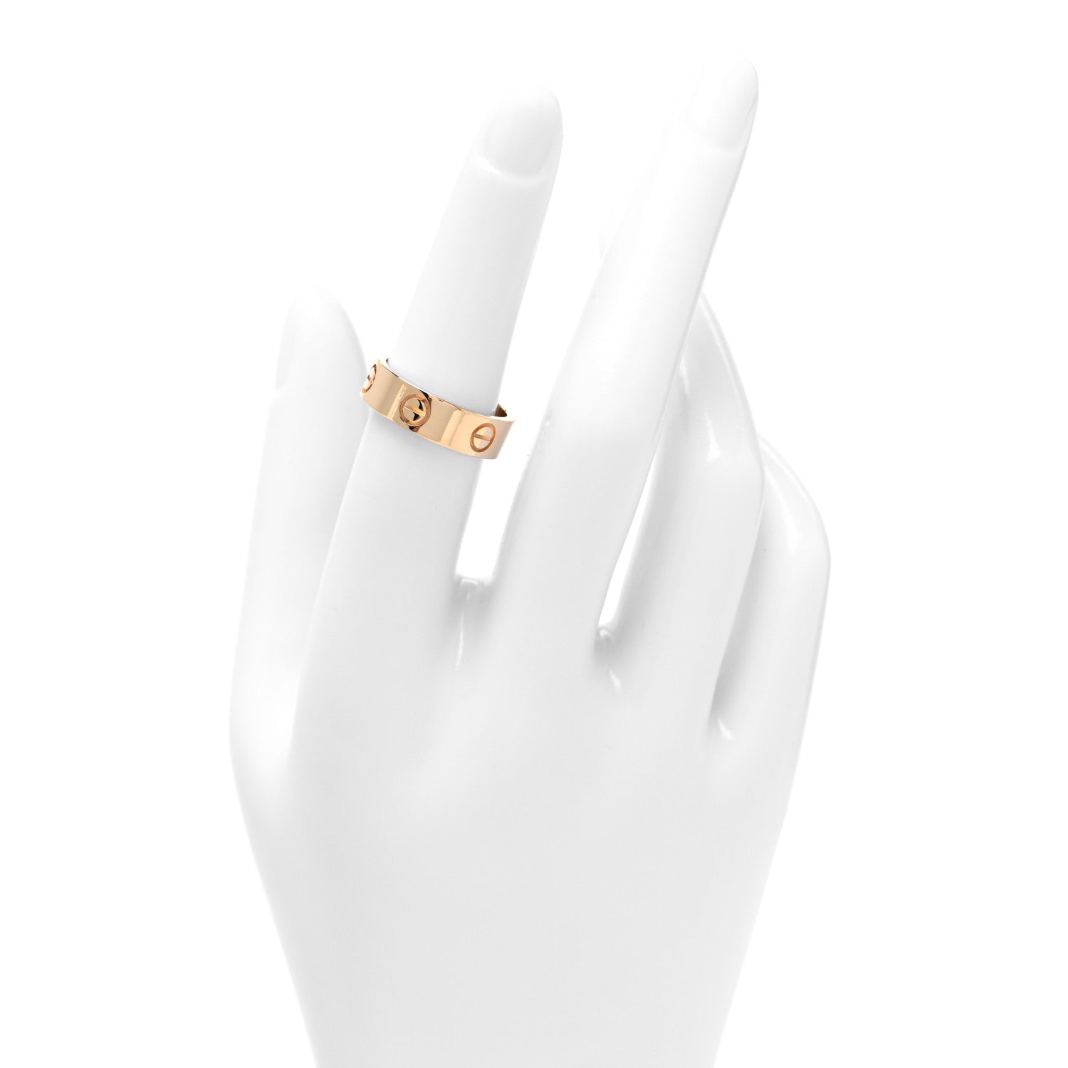 Cartier 18K Yellow Gold 5.5mm LOVE Ring 52 6 2 of 5