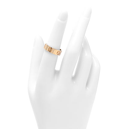 Cartier 18K Yellow Gold 5.5mm LOVE Ring 52 6 2 of 5