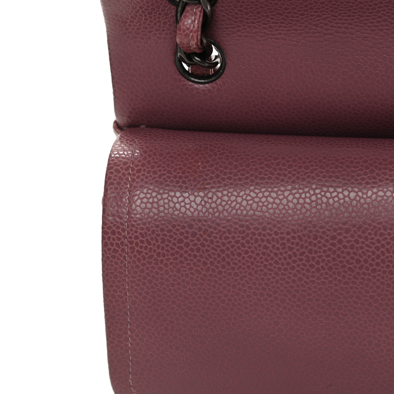 Chanel Caviar Quilted Jumbo Double Flap Light Purple 14 of 20