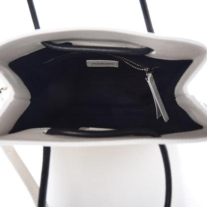 Balenciaga Calfskin Logo XXS Shopping Tote White 6 of 11