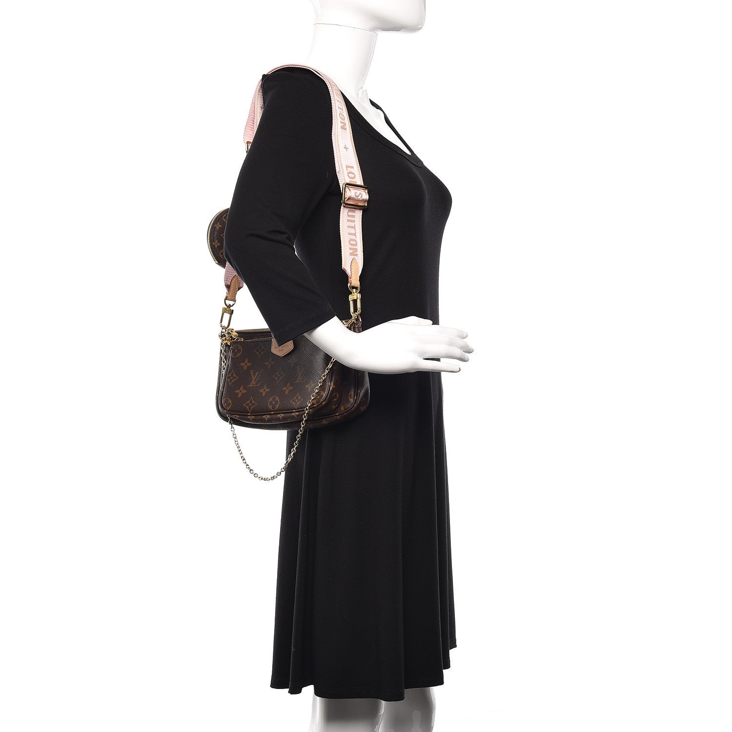 Louis Vuitton Monogram Multi Pochette Accessories Rose Clair 2 of 11