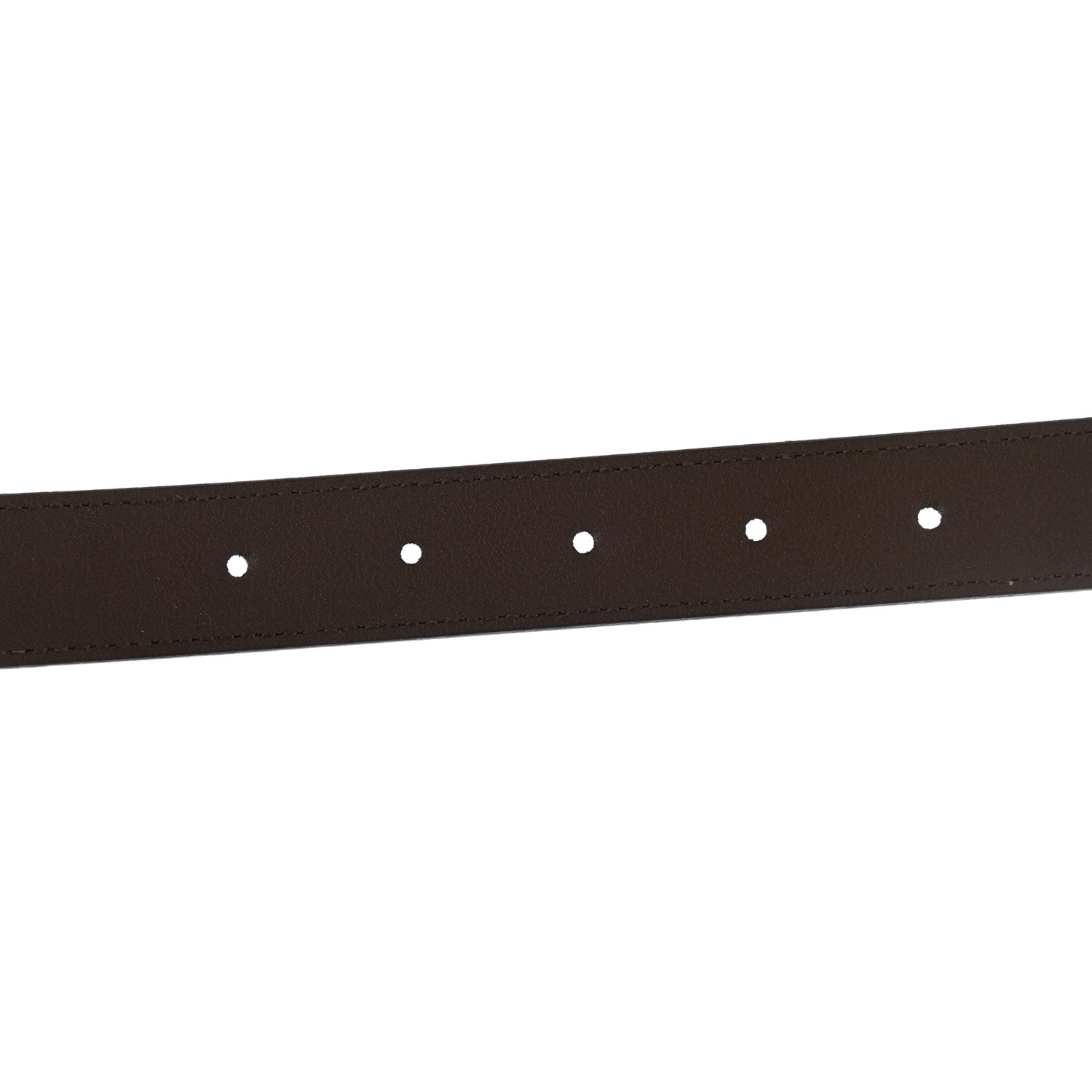 Gucci Textured Dollar Calfskin Torchon Double G 25mm Belt 80 32 New Acero 4 of 5